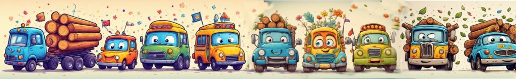 bannière camion voiture