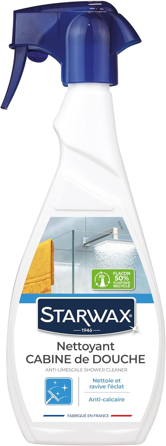 Starwax Nettoyant Anti-Calcaire Cabine de Douche