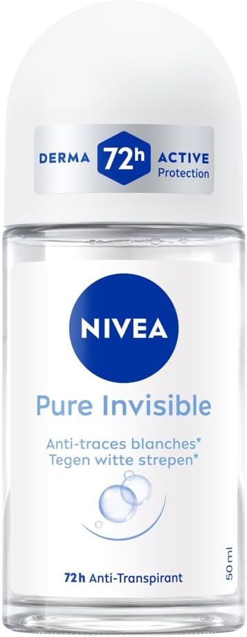 NIVEA Déodorant Bille Pure Invisible 50ml
